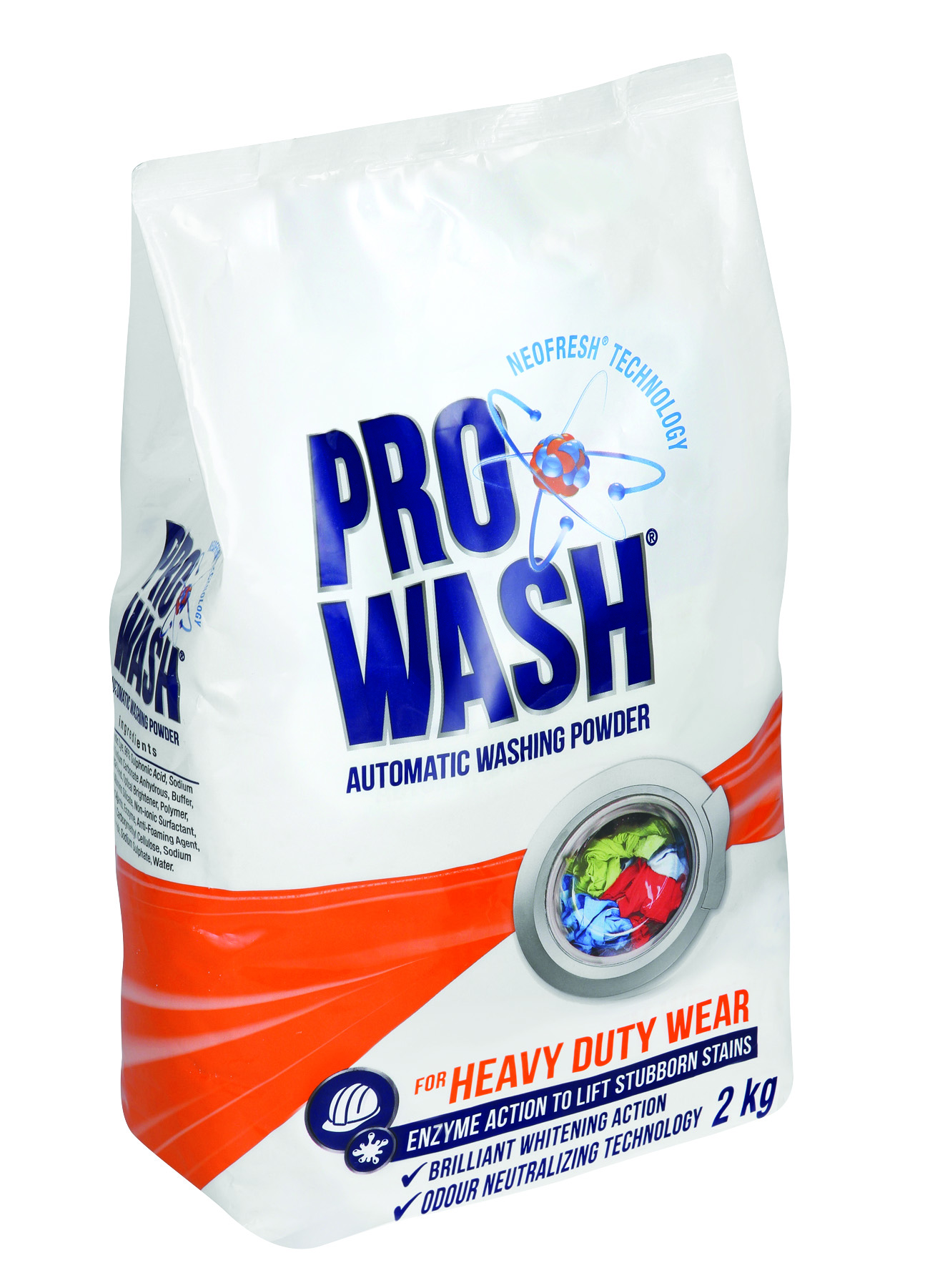pro wash heavy duty auto washing powder 