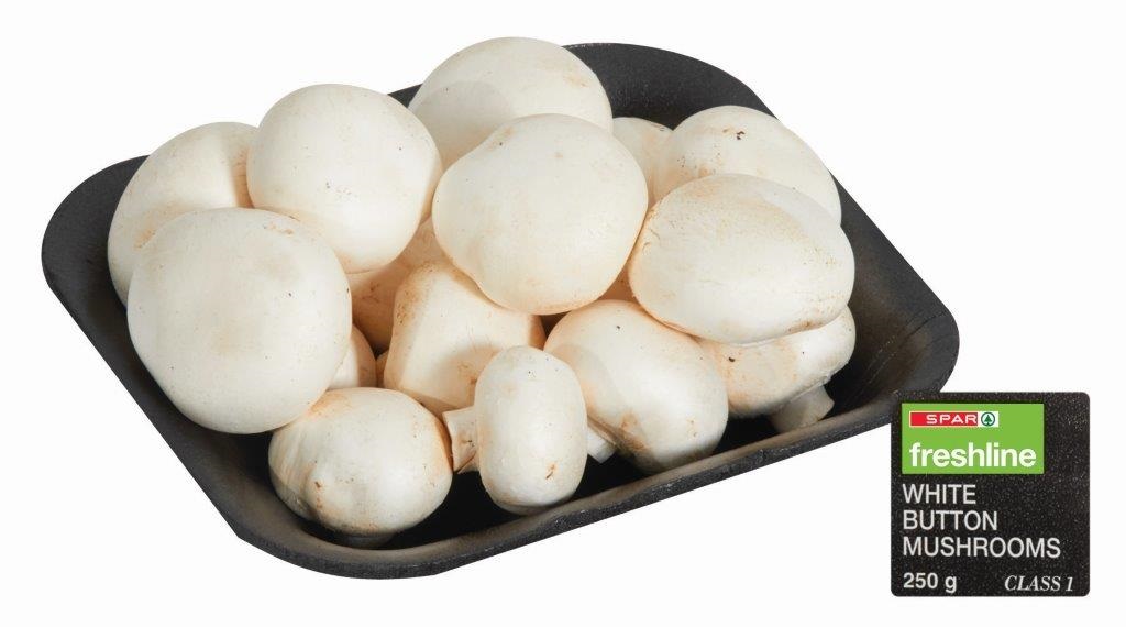 freshline white button mushrooms