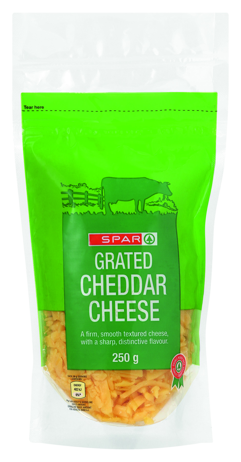 grated cheddar cheese