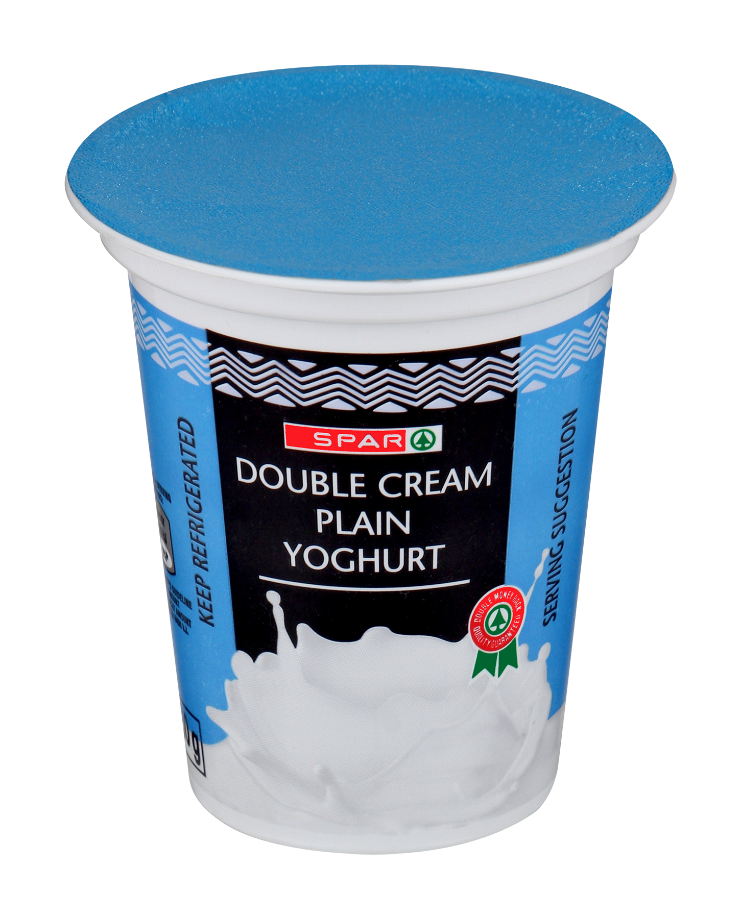 double cream plain yoghurt 