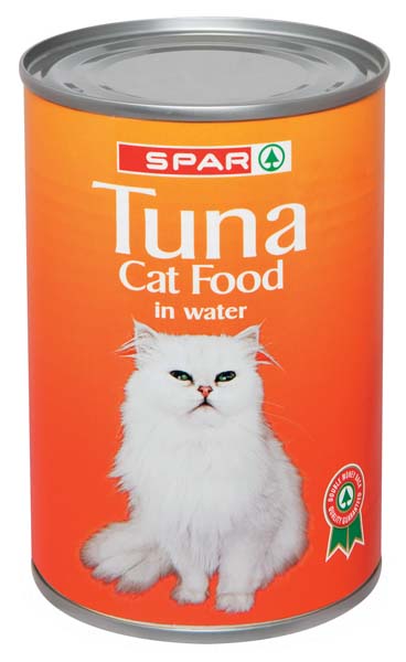 Spar store cat food