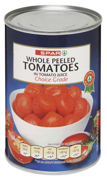 whole peeled tomatoes