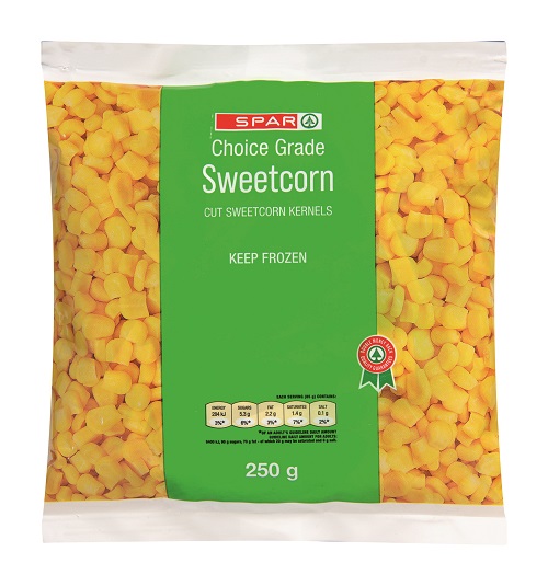 frozen sweetcorn