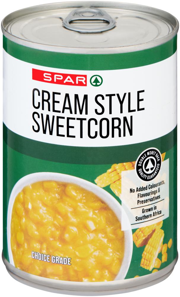 sweetcorn - cream style 