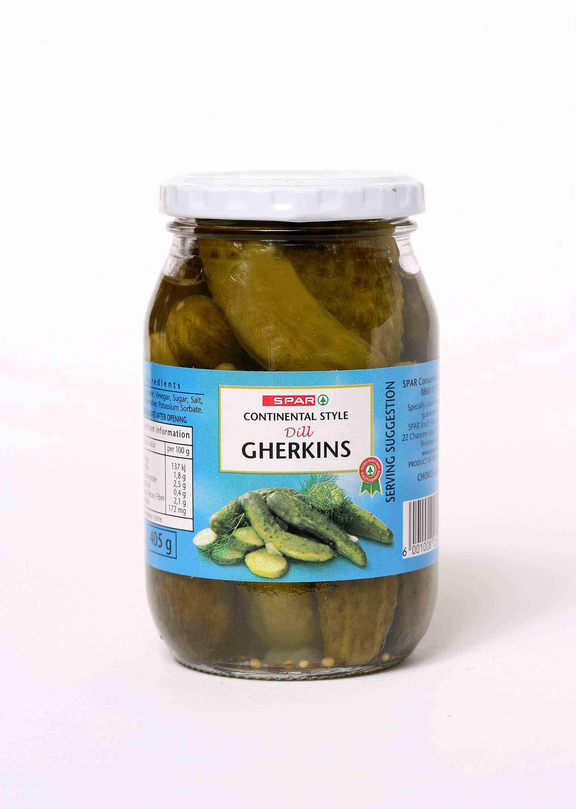 gherkins - dill 