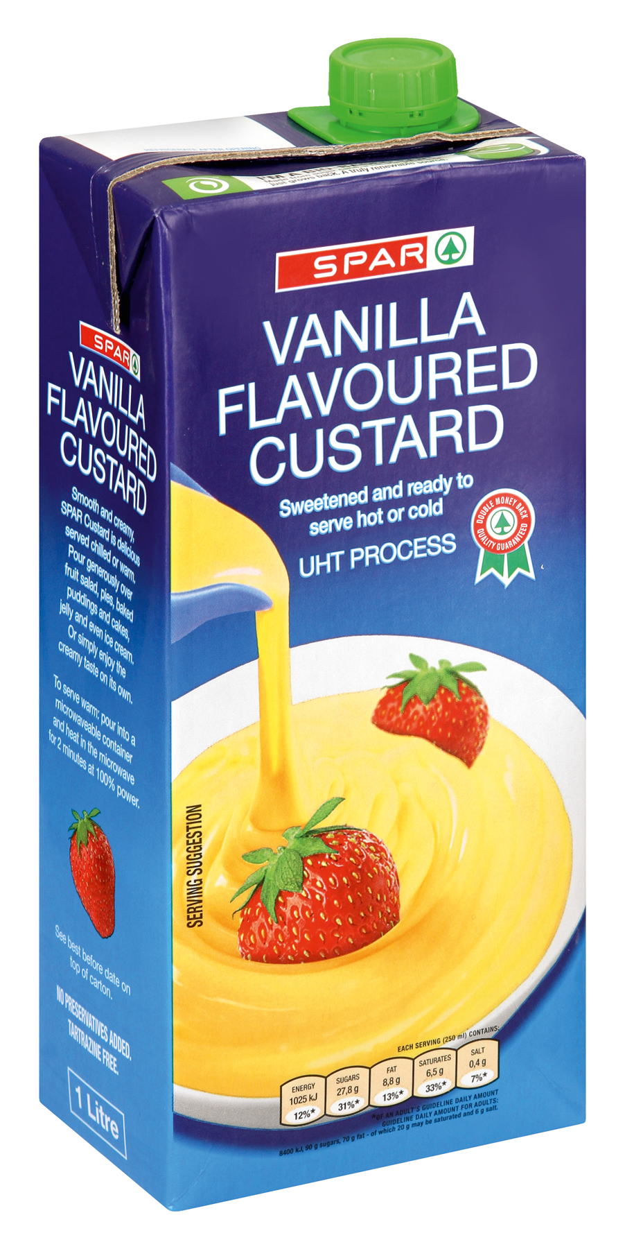 vanilla custard uht