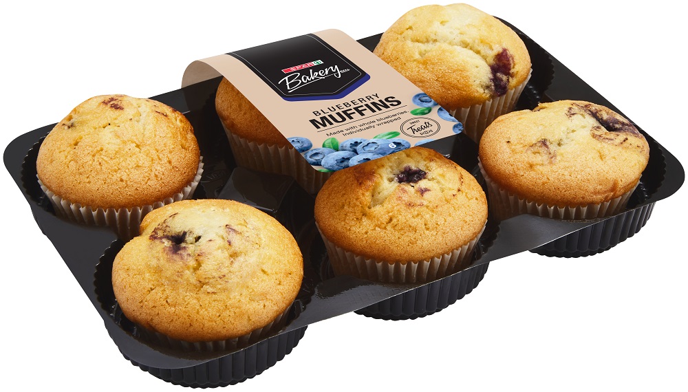spar bakery blueberry muffins  