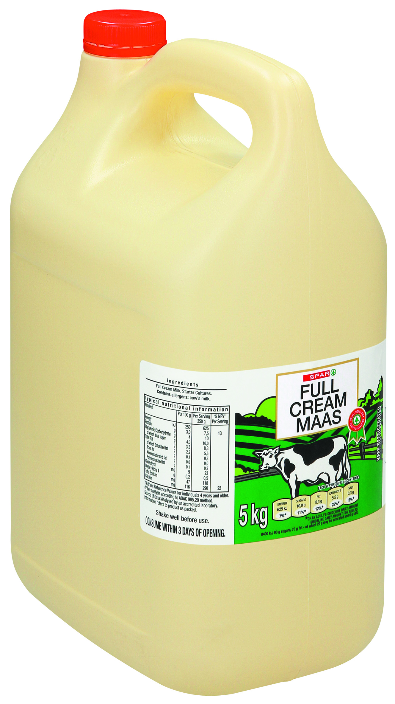 full cream maas  