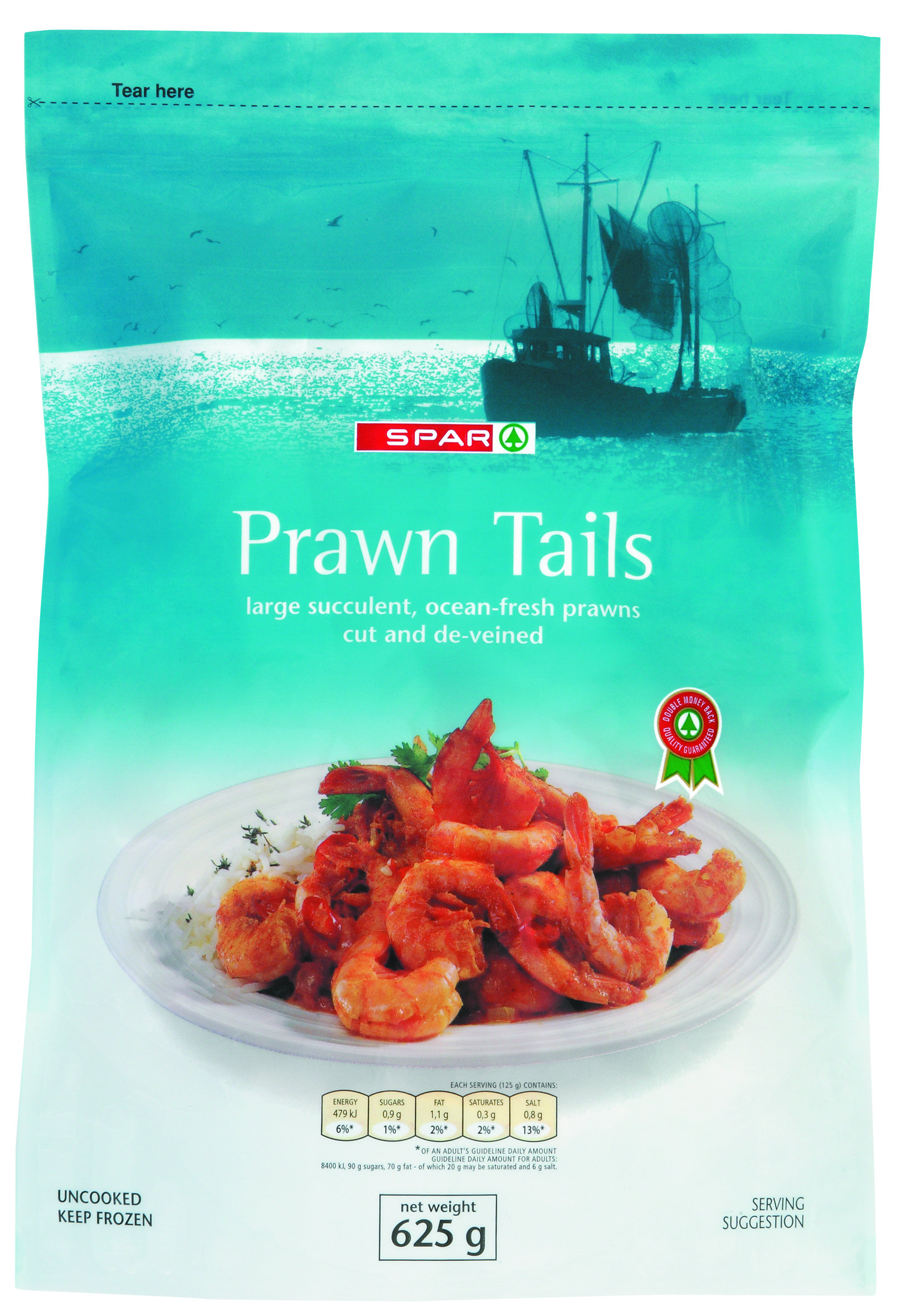 spar prawn tails