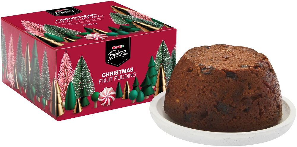 spar bakery christmas fruit pudding