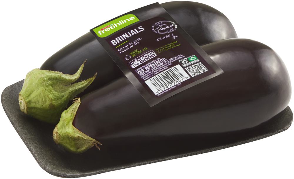 freshline brinjals