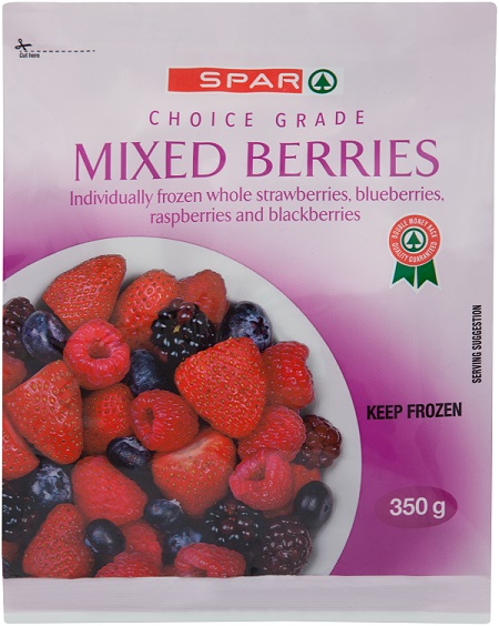 frozen mixed berries