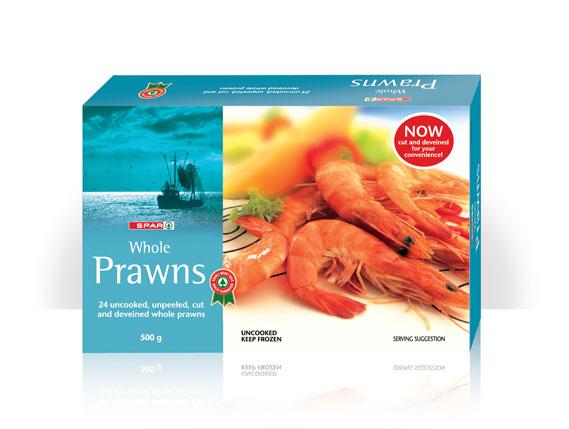 prawns whole frozen 