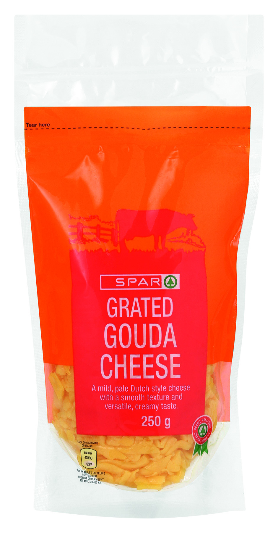 grated gouda cheese