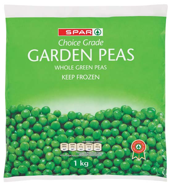 frozen garden peas