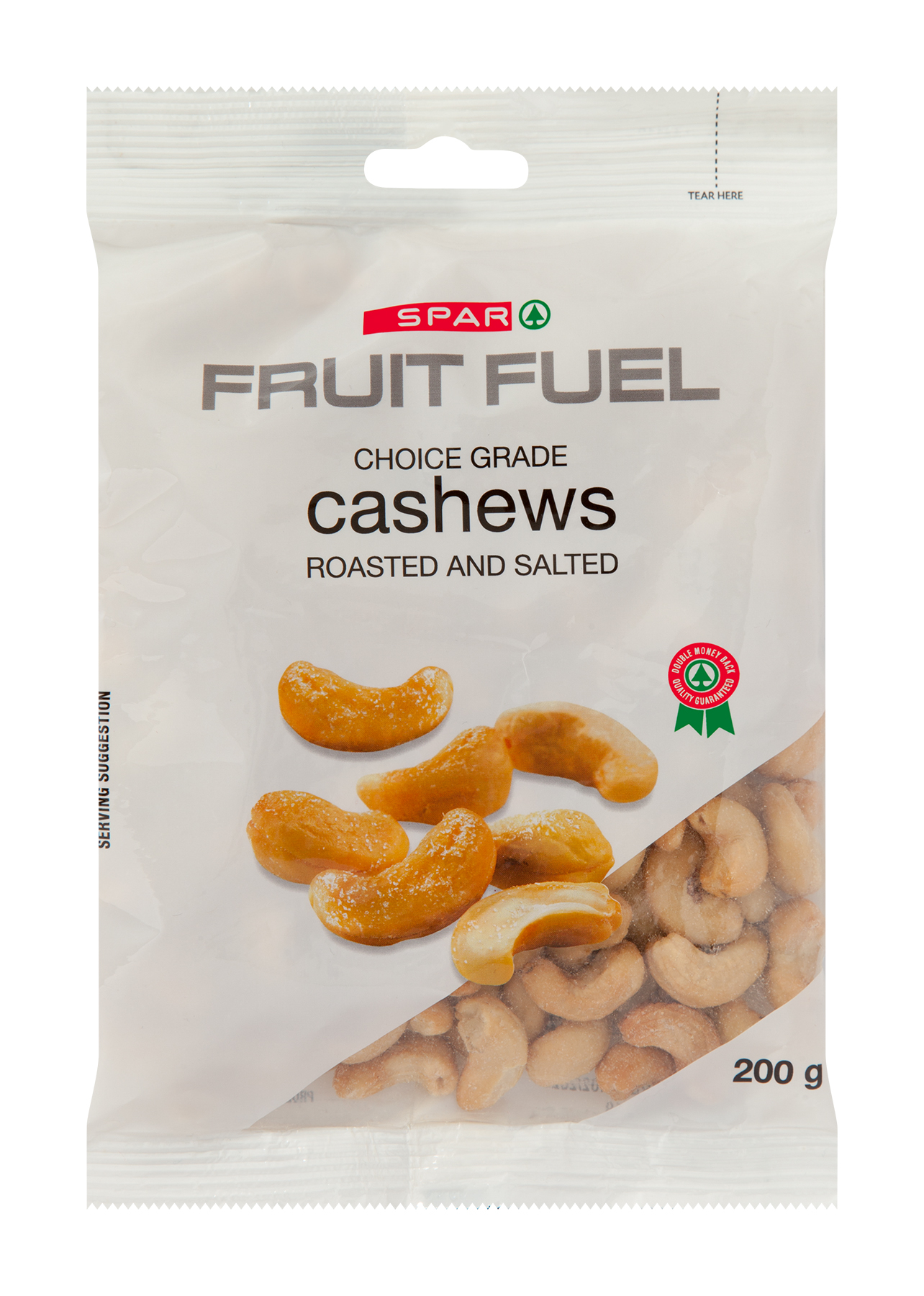 fruit fuel cashews roasted & salted