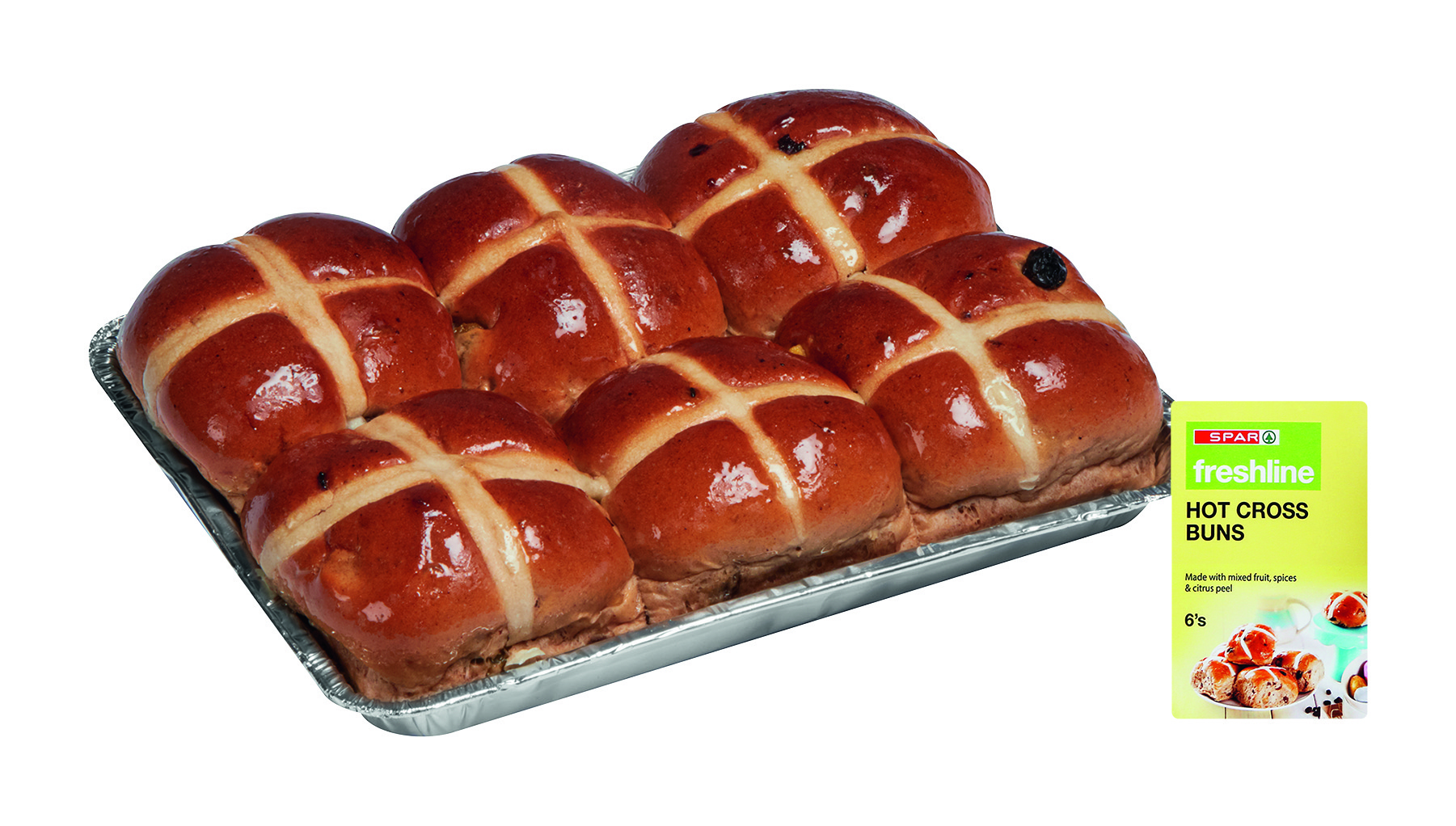 freshline hot cross buns