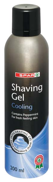 shaving gel - cooling
