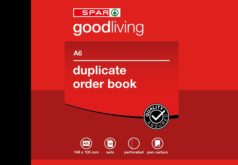 duplicate book a6 order