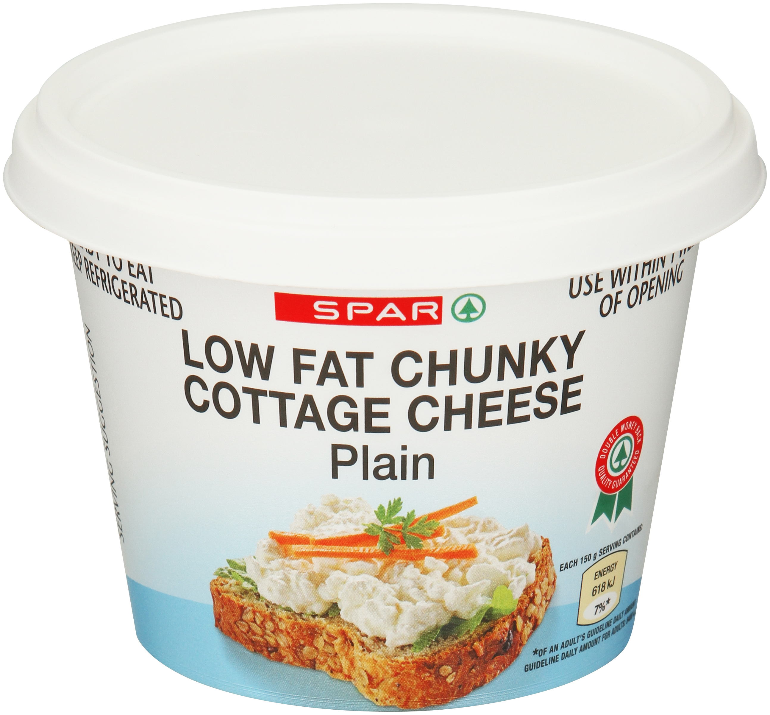 cottage cheese low fat chunky plain 