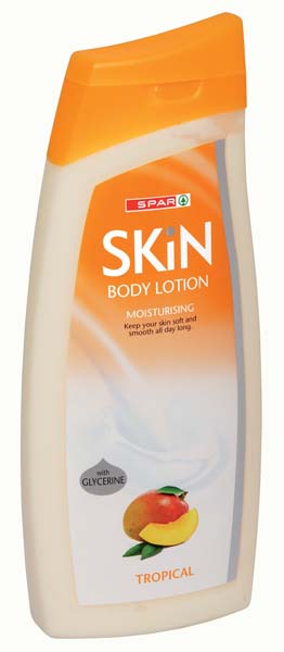 skin body lotion tropical