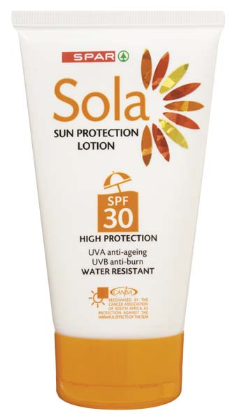 sola sun protection lotion spf 30  