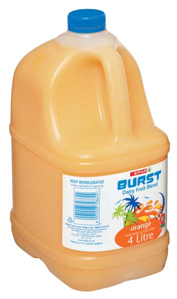 dairyblend juice orange - burst