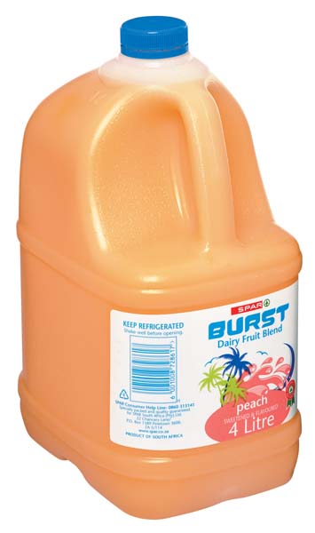 dairyblend juice peach - burst