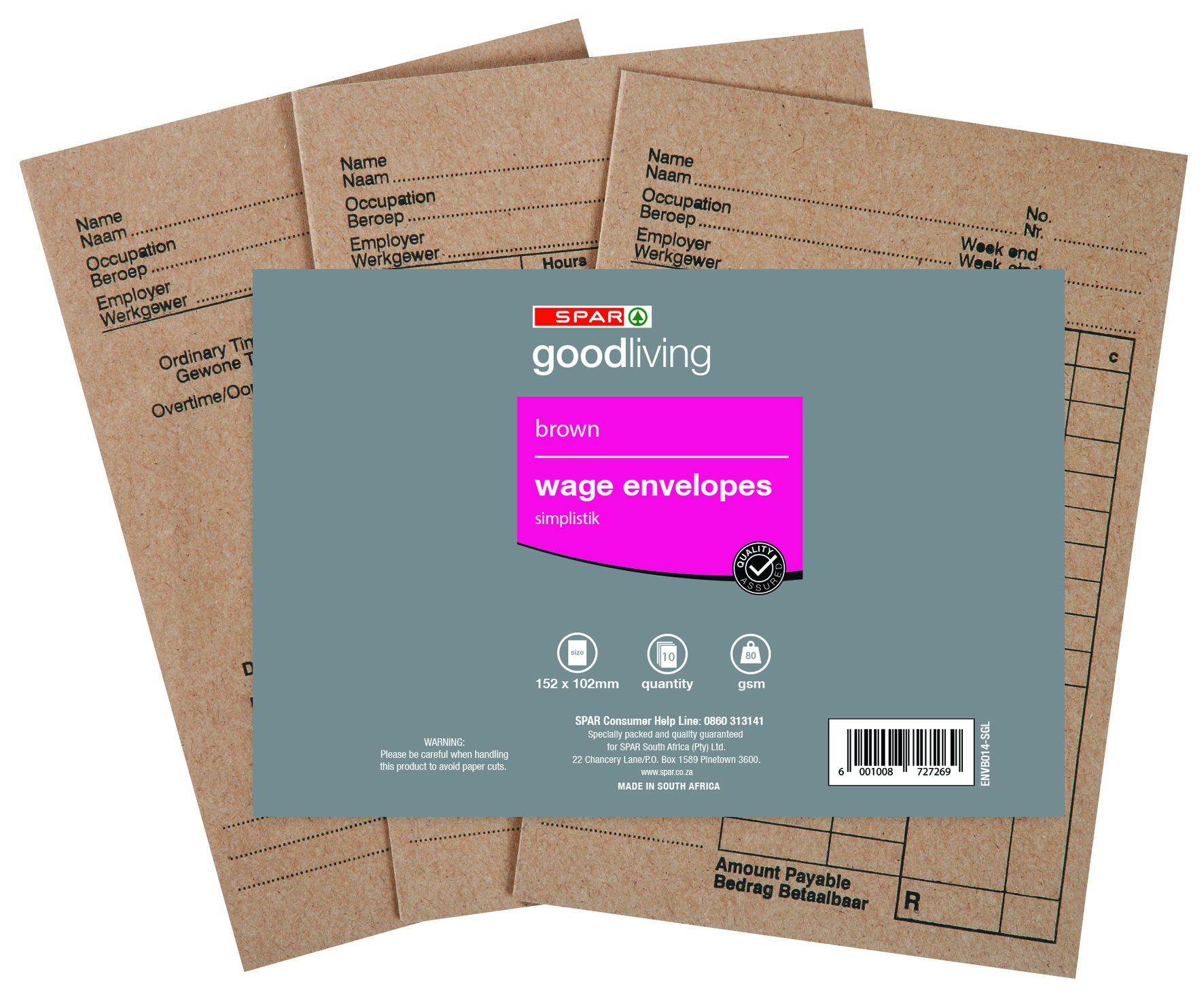 envelopes  - wage simplistik 50 piece