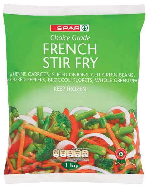 frozen french stir fry