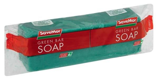 green bar soap