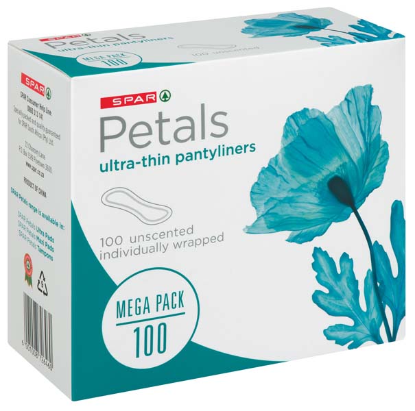 petals pantyliners