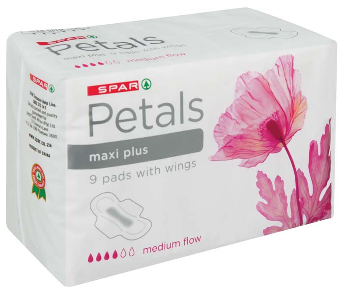 petals sanitary pads maxi plus