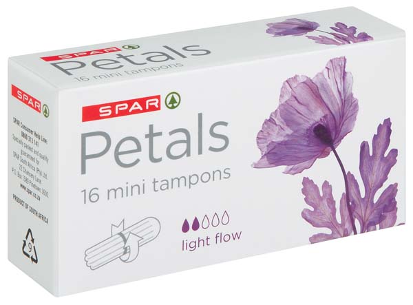 petals tampons mini