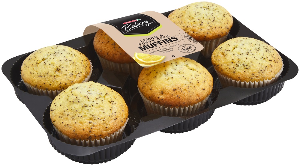 spar bakery lemon poppyseed muffins 