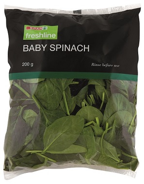 freshline baby spinach  
