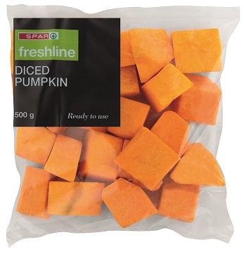 freshline diced pumpkin