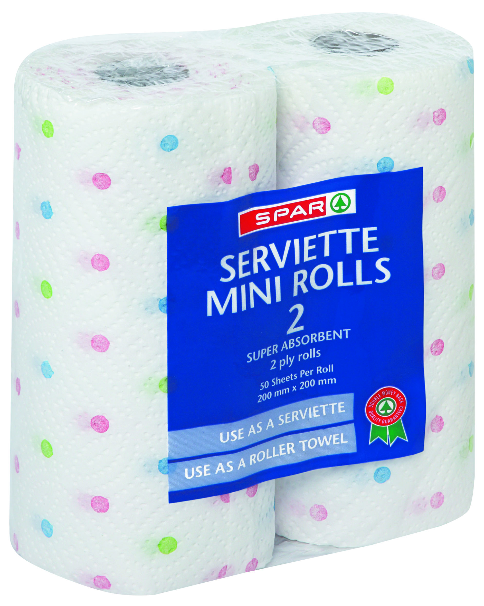 serviette mini rolls spots