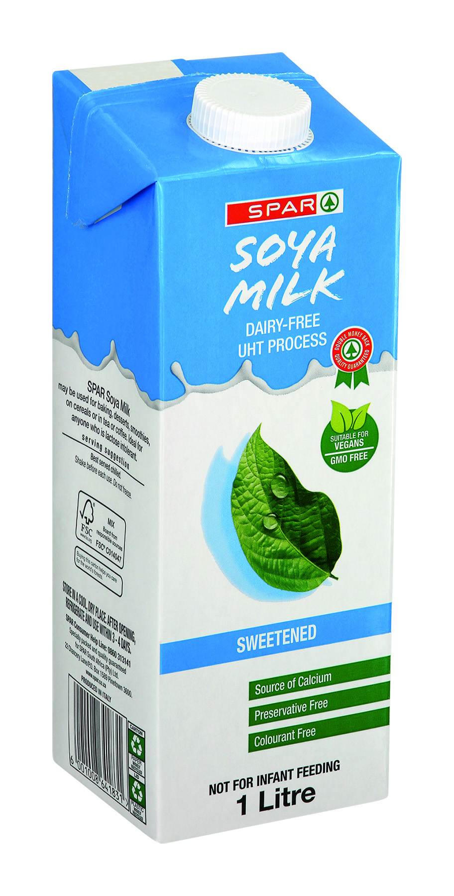 soya drink sweetened