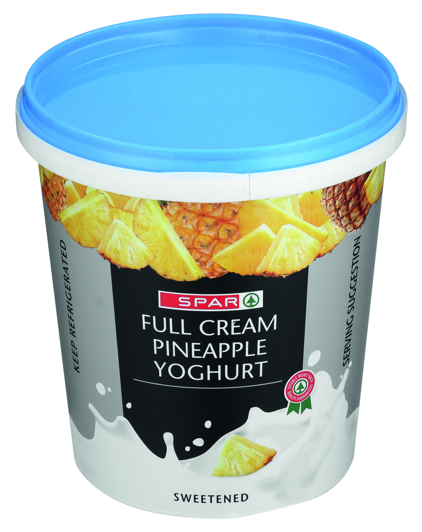 full cream yoghurt - pineapple 