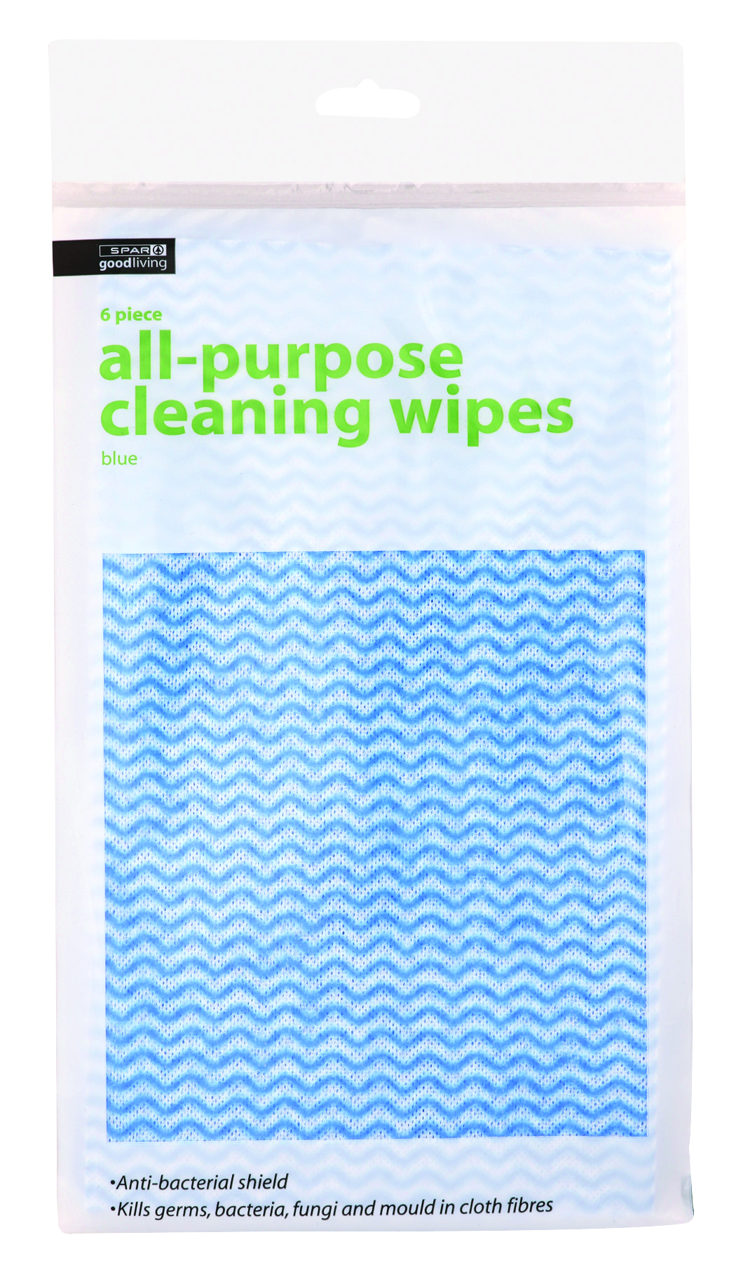 all-purpose cleaning wipes (blue) 6 piece