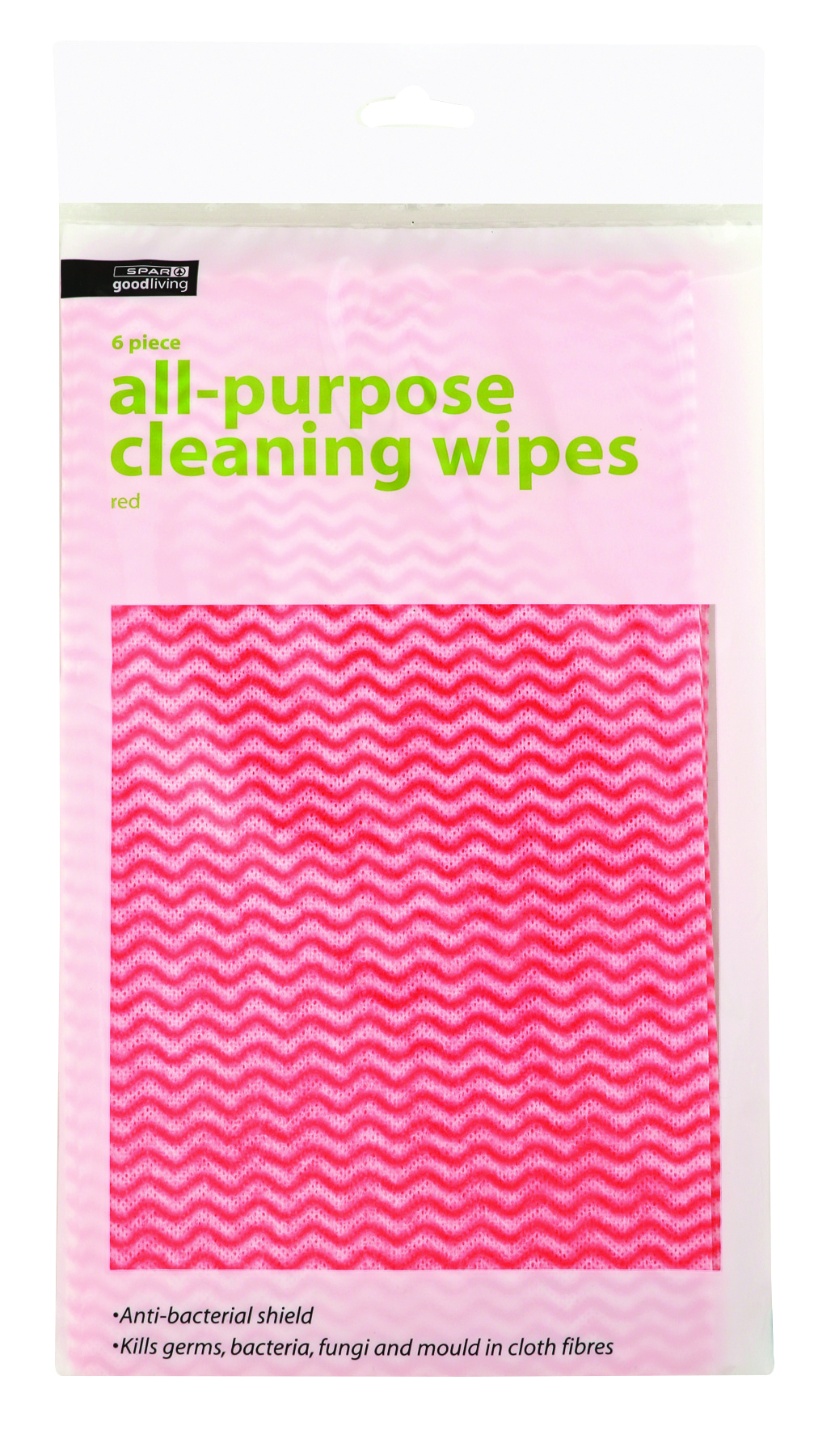 all-purpose cleaning wipes (red) 6 piece
