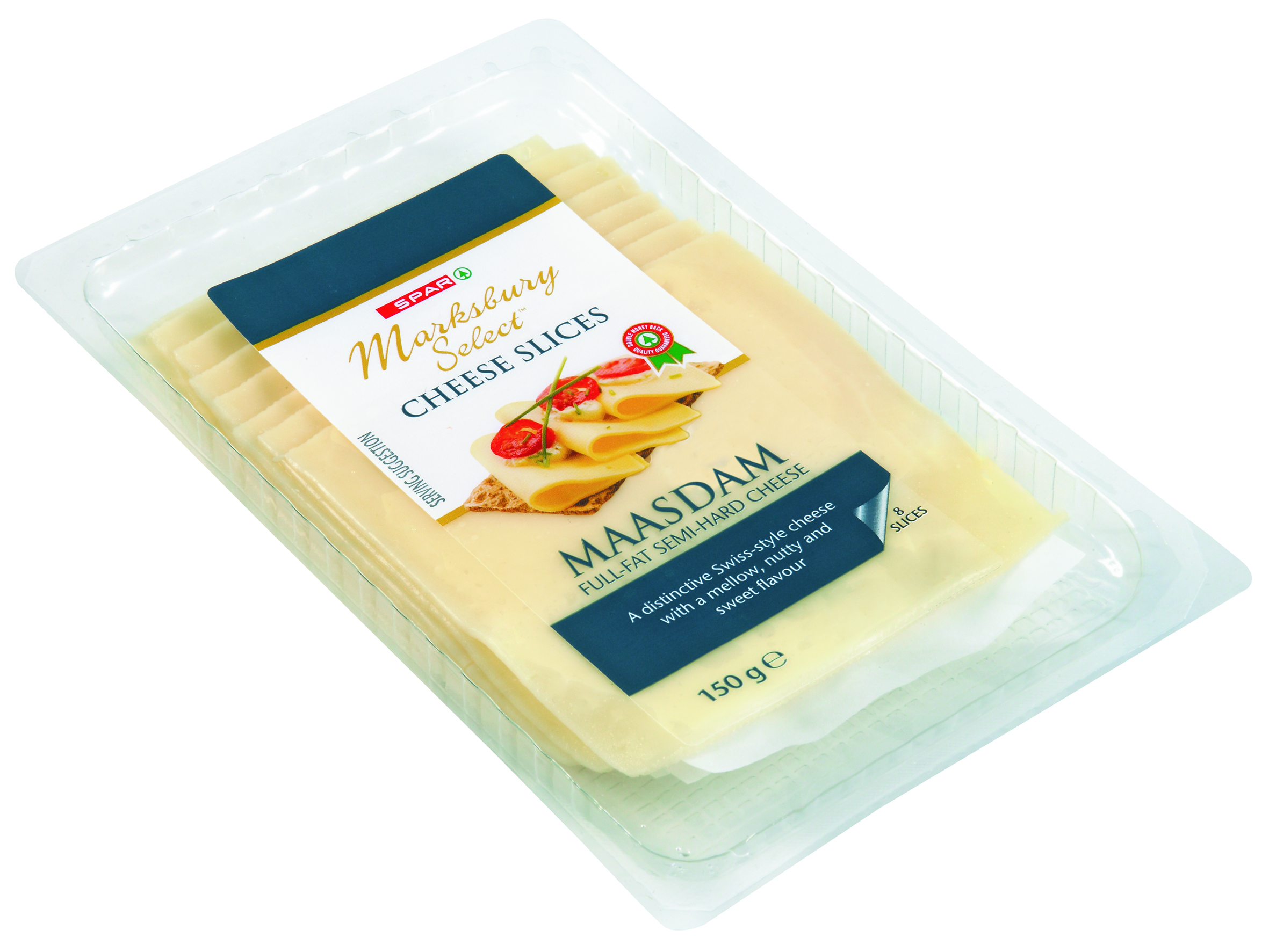 marksbury select cheese slices maasdam