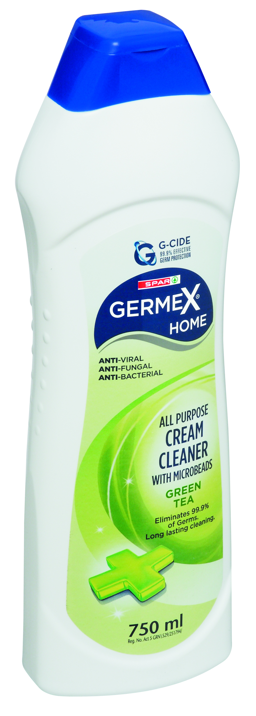 germex apc cream cleaner green tea