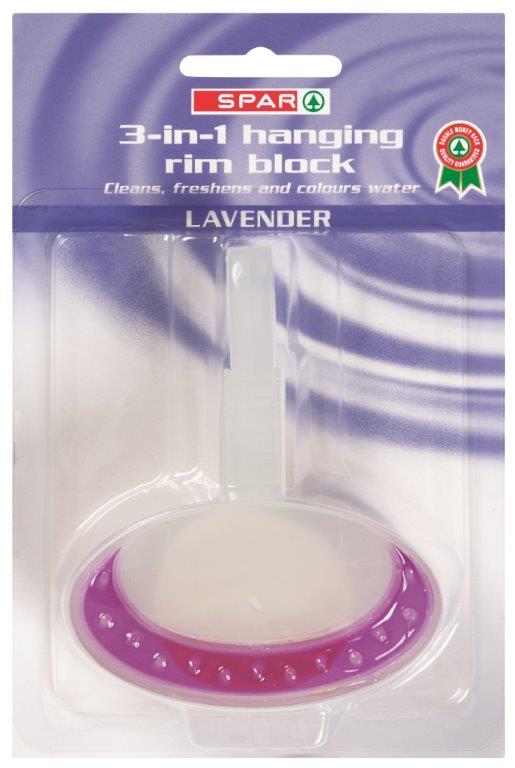 3-in-1 hanging rim block lavender