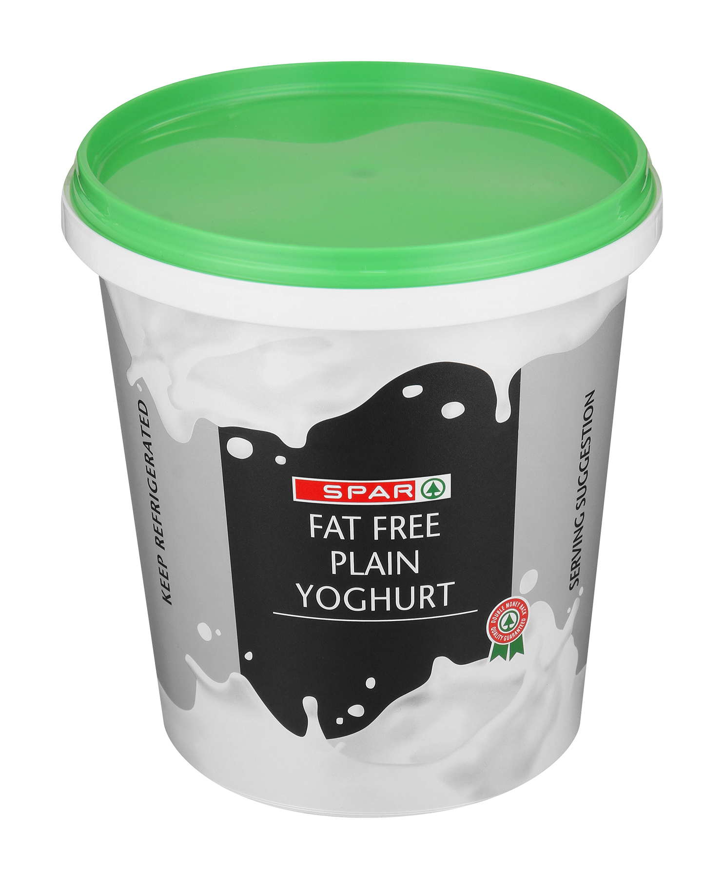 fat free plain yoghurt 