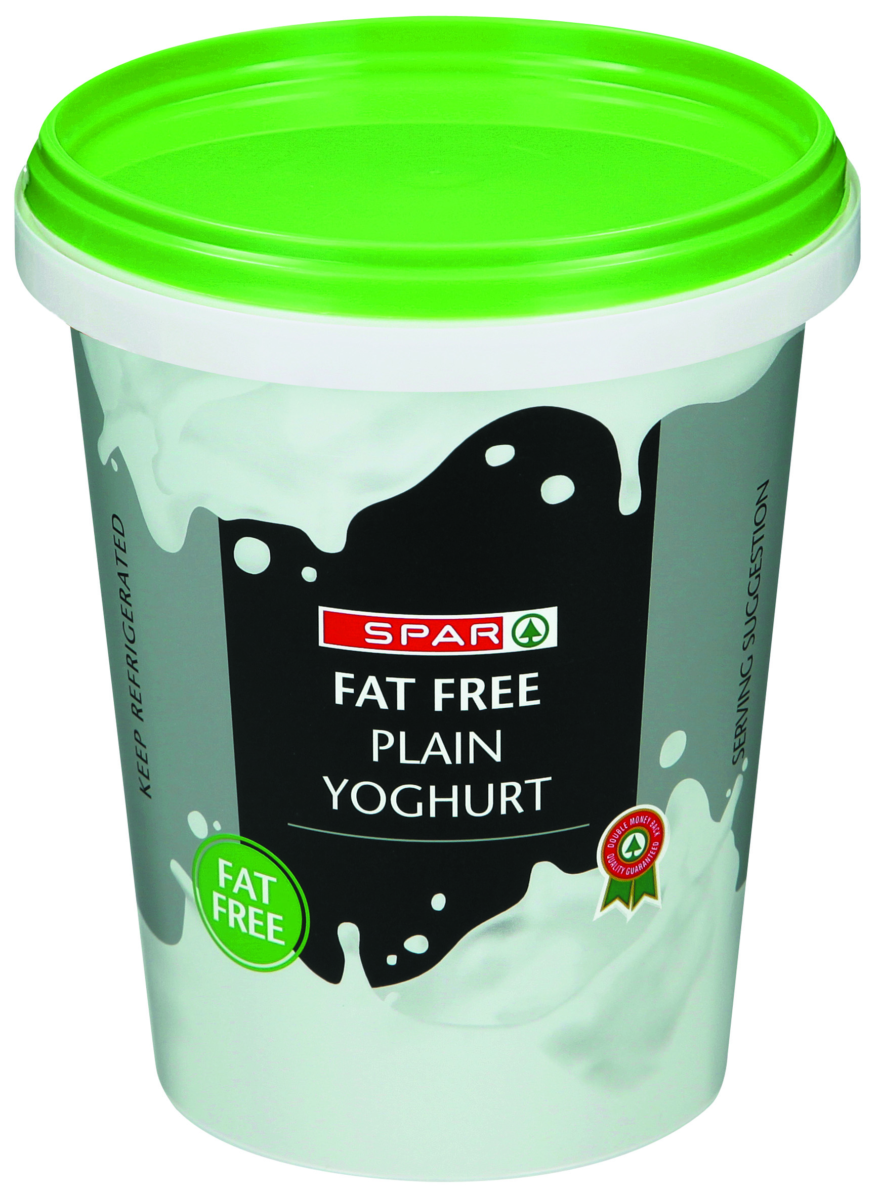 fat free plain yoghurt  
