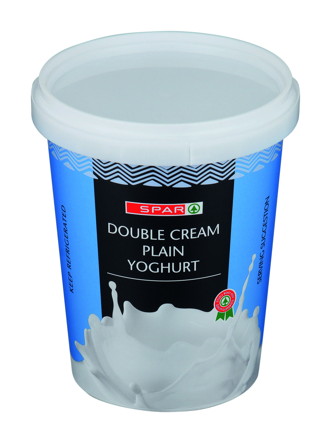 double cream plain yoghurt 