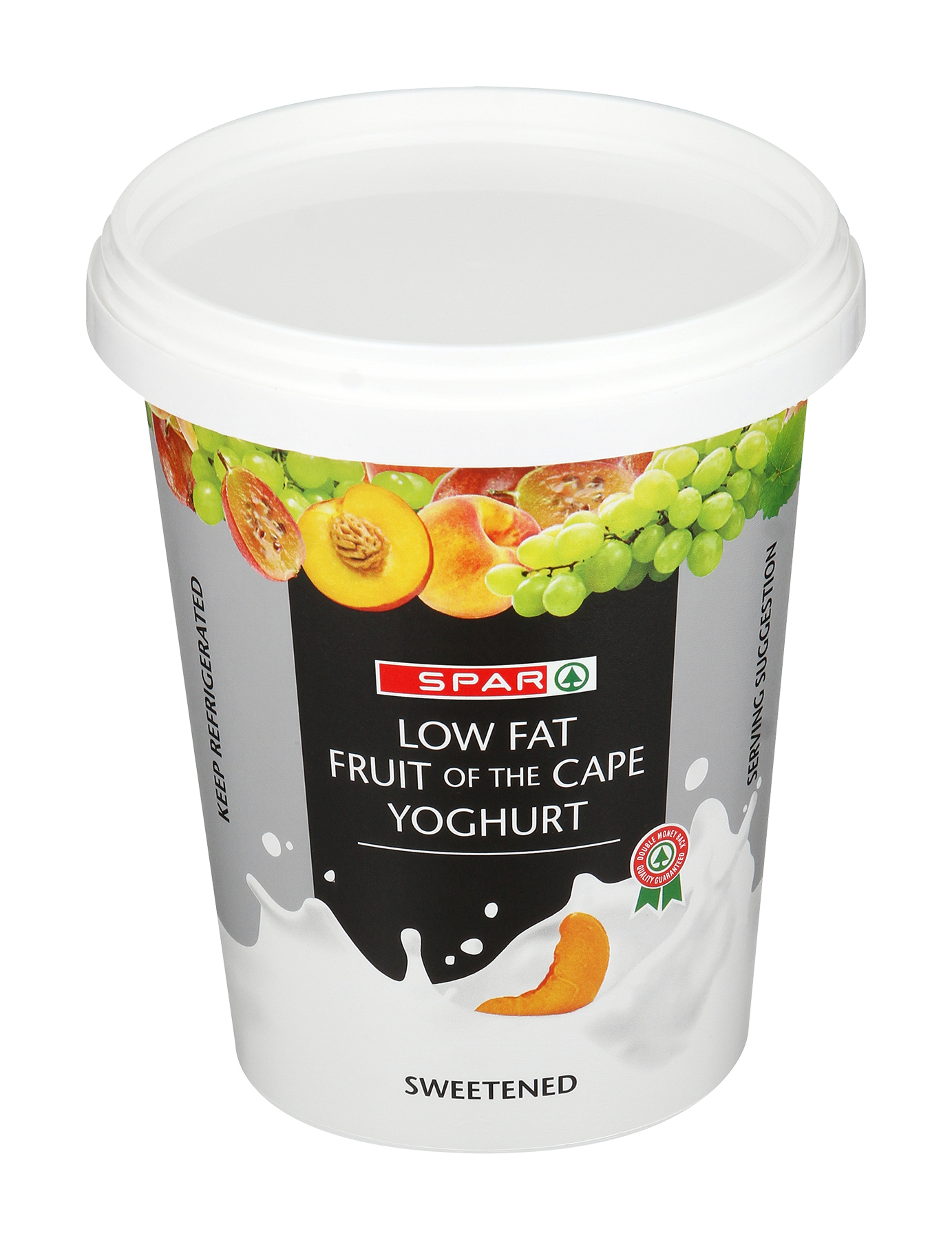 low fat fruit of the cape yoghurt  