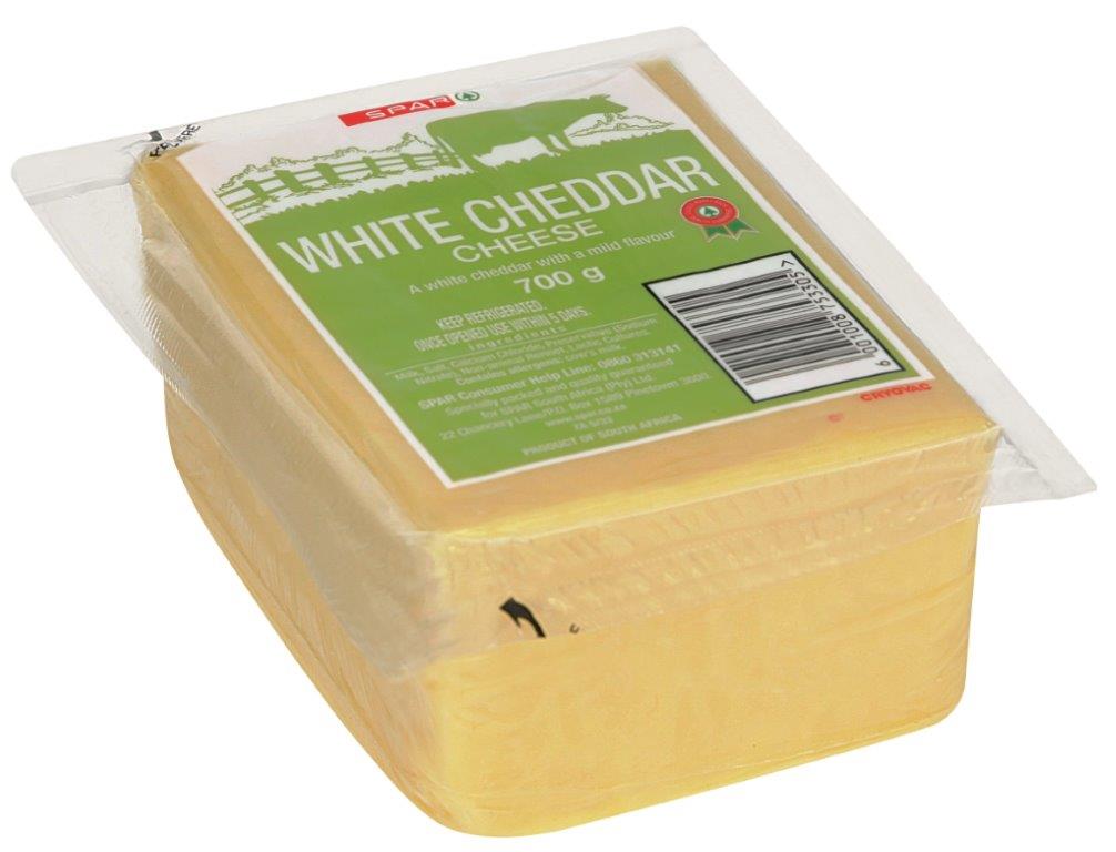 vacuum packed white cheddar cheese